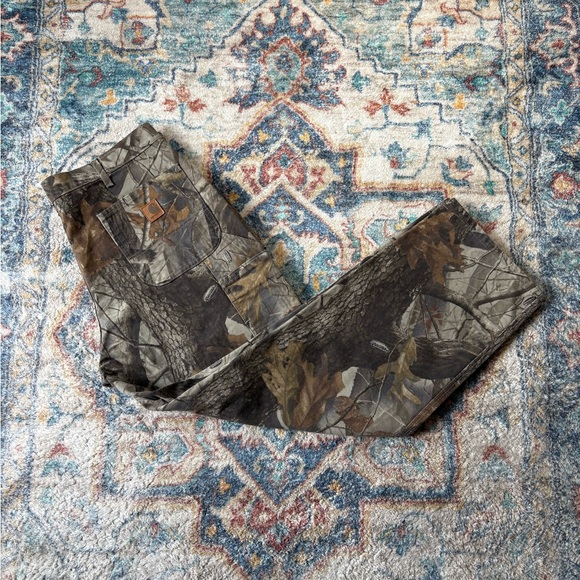 Carhartt Other - Vintage Carhartt Realtree Camouflage Carpenter Pants Size 38